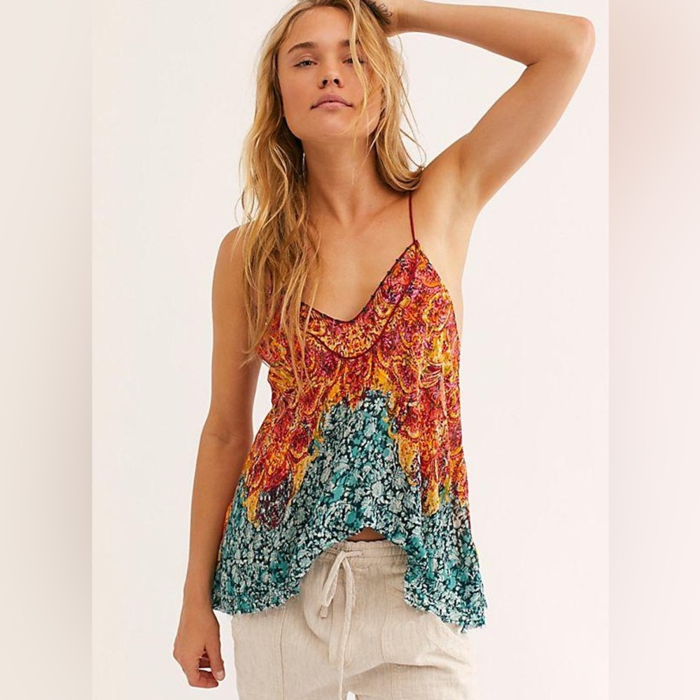 Free People “Way You Walk" Cami Top
